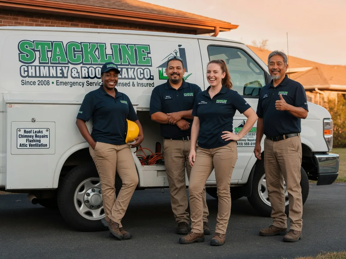 Chimney flashing repair company in Garland, ME